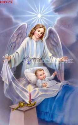 File gốc File gốc tranh công giáo CG777 (trang trí) phòng ngủ