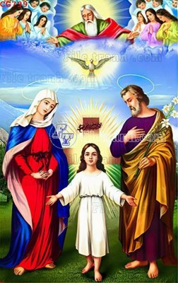 Ảnh gốc File gốc tranh công giáo CG799 (độ nét cao) in tráng gương