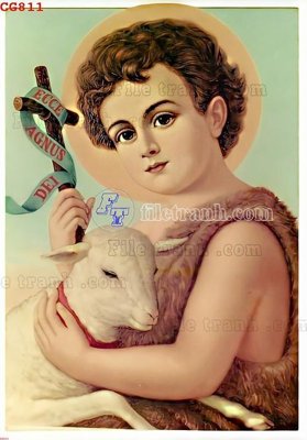 File ảnh File gốc tranh công giáo CG811 (gốc) in backdrop sự kiện