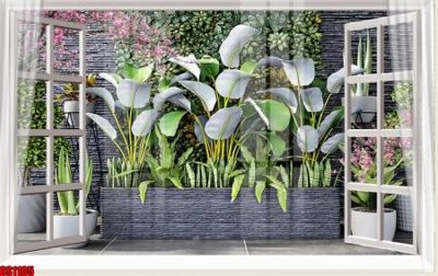 Tải file gốc File tranh gốc cửa sổ 3D CS1105 (in khổ lớn) không vỡ