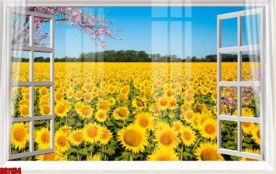 File gốc File tranh gốc cửa sổ 3D CS1134 (in mica) làm bảng hiệu