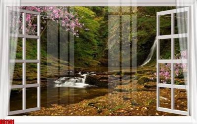 Tệp tin gốc File tranh gốc cửa sổ 3D CS1141 (dùng cho in ấn) chuyên nghiệp