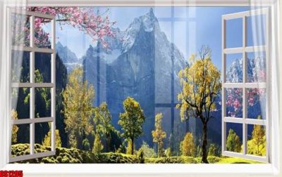 Mua file gốc File tranh gốc cửa sổ 3D CS1205 (in ấn) tại Filetranh.com