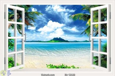 Download file ảnh gốc File gốc cửa sổ 3D CS122 để in ấn