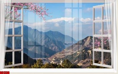 Hình ảnh file gốc File tranh gốc cửa sổ 3D CS1238 cho in UV