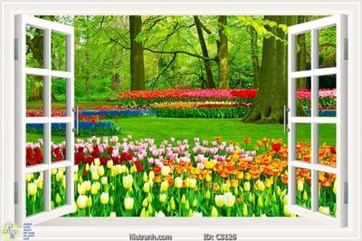 File in ấn chuyên nghiệp File gốc cửa sổ 3D CS126 (file gốc)