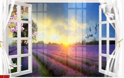 File PSD in ấn File tranh gốc cửa sổ 3D CS1287 (chất lượng cao)