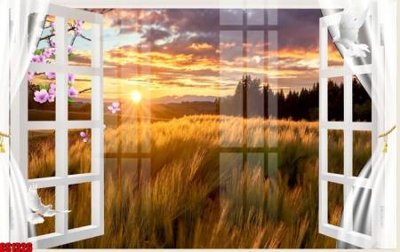 File gốc File tranh gốc cửa sổ 3D CS1326 (in 3D) cho trang trí