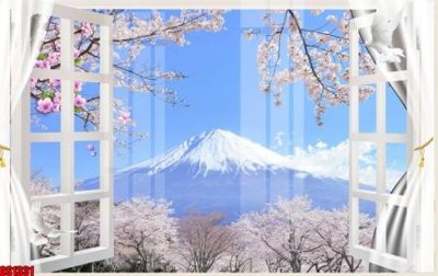 File gốc File tranh gốc cửa sổ 3D CS1331 (phong cách) tối giản