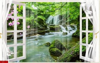 File ảnh File tranh gốc cửa sổ 3D CS1400 (gốc) in biển hiệu