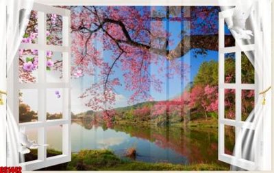 File tranh File tranh gốc cửa sổ 3D CS1442 (gốc) chủ đề trẻ em