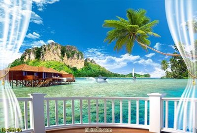 Tải file File gốc cửa sổ 3D CS146 (ảnh gốc) in tranh kính