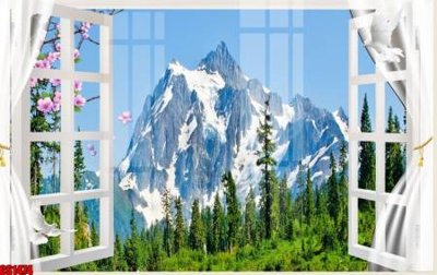 File gốc File tranh gốc cửa sổ 3D CS1474 (thiết kế) cho in ấn