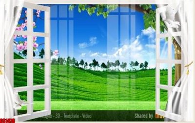 File gốc File tranh gốc cửa sổ 3D CS1478 (AI/EPS) cho in ấn