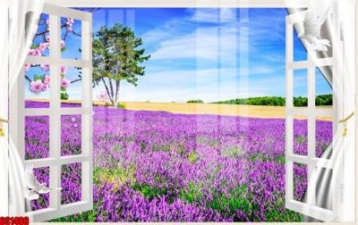 Chi tiết file ảnh File tranh gốc cửa sổ 3D CS1486 sắc nét