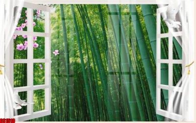 File ảnh File tranh gốc cửa sổ 3D CS1510 (gốc) cho trang trí nhà hàng