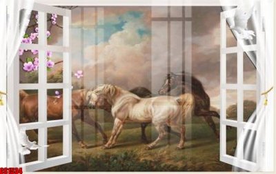 File gốc File tranh gốc cửa sổ 3D CS1534 (trang trí) phòng ngủ