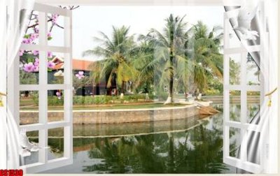 File gốc File tranh gốc cửa sổ 3D CS1539 (cho in ấn) độc quyền