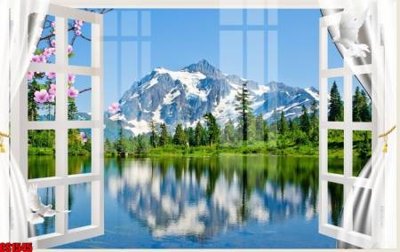 File tranh gốc File tranh gốc cửa sổ 3D CS1545 (bản quyền) độc đáo