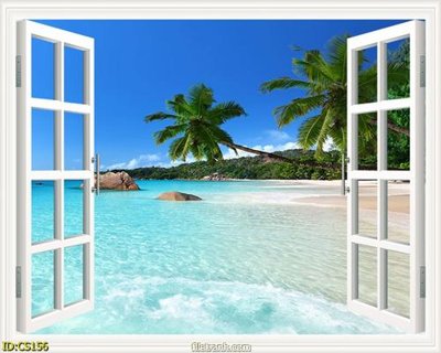 Tải file tranh gốc File gốc cửa sổ 3D CS156 chất lượng cao