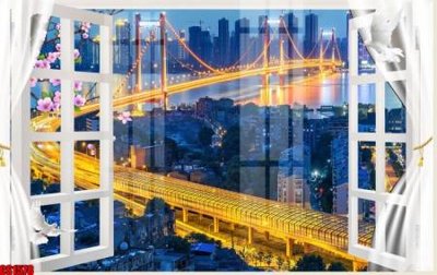 File in ấn cao cấp File tranh gốc cửa sổ 3D CS1578 (file gốc)