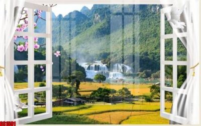 File gốc File tranh gốc cửa sổ 3D CS1591 (PNG) nền trong suốt