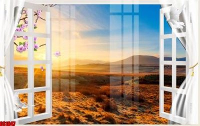 File gốc File tranh gốc cửa sổ 3D CS1647 (cho in ấn) từ kho Filetranh