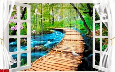 Mua file ảnh gốc File tranh gốc cửa sổ 3D CS1667 (chất lượng cao)