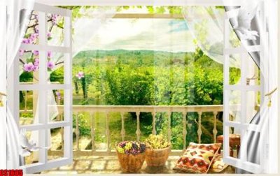 Download file File tranh gốc cửa sổ 3D CS1685 (gốc) cho xưởng in