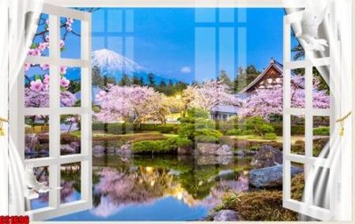 File tranh File tranh gốc cửa sổ 3D CS1696 (gốc) chủ đề trẻ em