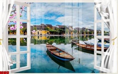 File tranh File tranh gốc cửa sổ 3D CS1812 (ảnh gốc) độ nét vượt trội