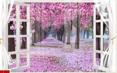 Download file gốc File tranh gốc cửa sổ 3D CS1890 (in mica) trang trí