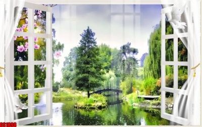 Download file File tranh gốc cửa sổ 3D CS1898 (gốc) cho xưởng in