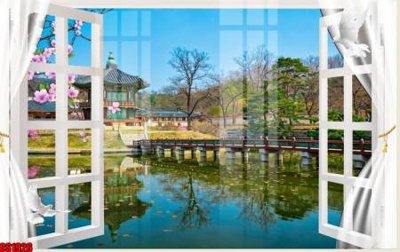 File tranh File tranh gốc cửa sổ 3D CS1926 (gốc) chủ đề con người