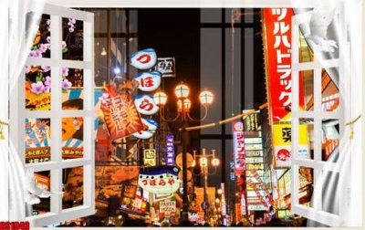 File tranh File tranh gốc cửa sổ 3D CS1948 (gốc) in backlit film