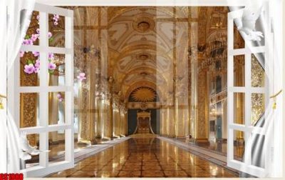 Hình ảnh file gốc File tranh gốc cửa sổ 3D CS1988 cho in UV