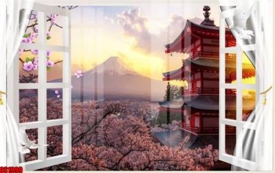 Tải file File tranh gốc cửa sổ 3D CS1999 (PSD) cho in ấn quảng cáo