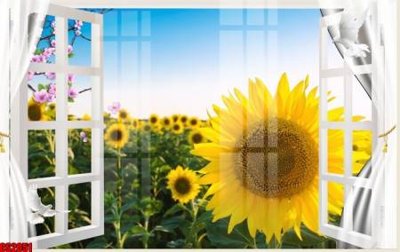 Tải file File tranh gốc cửa sổ 3D CS2051 (gốc) chủ đề tâm linh