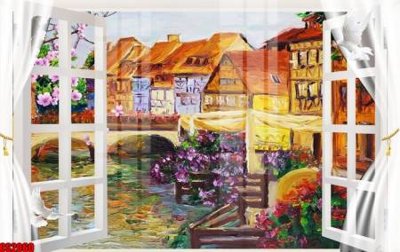 Tải file File tranh gốc cửa sổ 3D CS2060 (gốc) để in ấn ngay