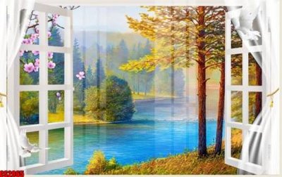 Hình ảnh file gốc File tranh gốc cửa sổ 3D CS2065 cho in UV