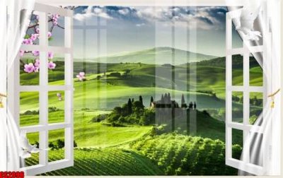 Tải file File tranh gốc cửa sổ 3D CS2096 (ảnh gốc) độ phân giải 300dpi