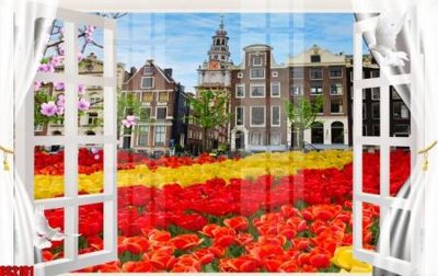 Download file File tranh gốc cửa sổ 3D CS2181 (chuẩn in) chất lượng cao