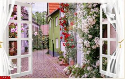 Hình ảnh file gốc File tranh gốc cửa sổ 3D CS2204 (chất lượng cao)