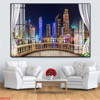 File in trần File gốc cửa sổ 3D CS222 (file gốc) xuyên sáng