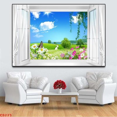 File PSD File gốc cửa sổ 3D CS223 (bản gốc) cho nhà in