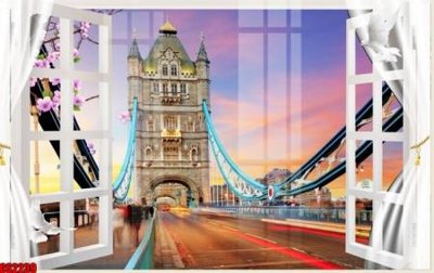 File gốc File tranh gốc cửa sổ 3D CS2239 (vector) cho in ấn