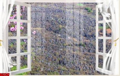 File ảnh File tranh gốc cửa sổ 3D CS2247 (gốc) cho trang trí nội thất