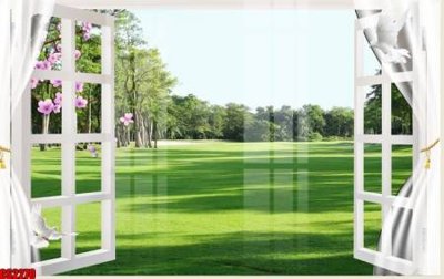 Tệp tin gốc File tranh gốc cửa sổ 3D CS2270 (dùng cho in ấn) chuyên nghiệp