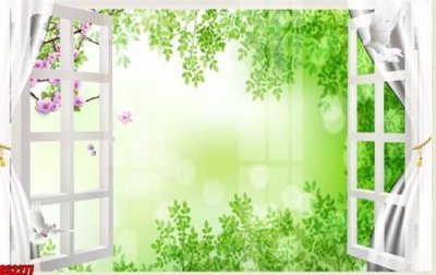 File gốc in ấn File tranh gốc cửa sổ 3D CS2277 (sẵn sàng tải về)