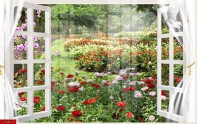 File ảnh File tranh gốc cửa sổ 3D CS2282 (gốc) in Hiflex